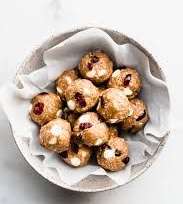Cranberry White Chocolate Energy Balls