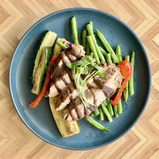 Carb Conscious Balsamic Chicken