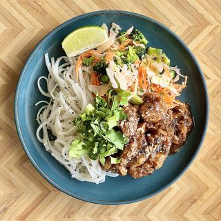 Flex Asian Chicken Noodle Bowl