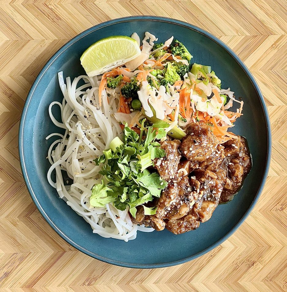Flex Asian Chicken Noodle Bowl