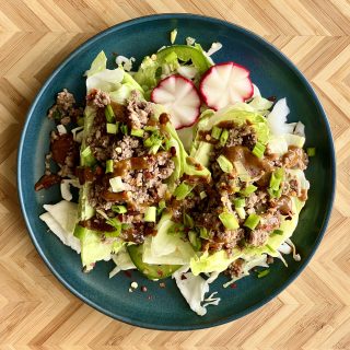 Carb Conscious Beef Lettuce Cups