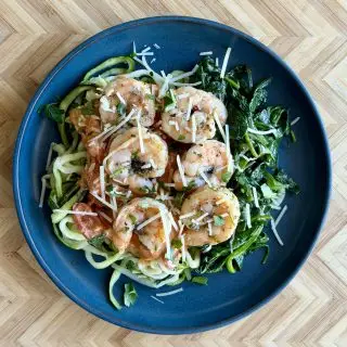Carb Conscious Creamy Tuscan Shrimp