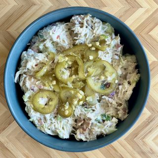 W30/Paleo Jalapeno Popper Chicken Salad