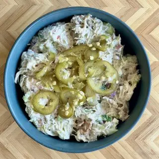 W30/Paleo Jalapeno Popper Chicken Salad