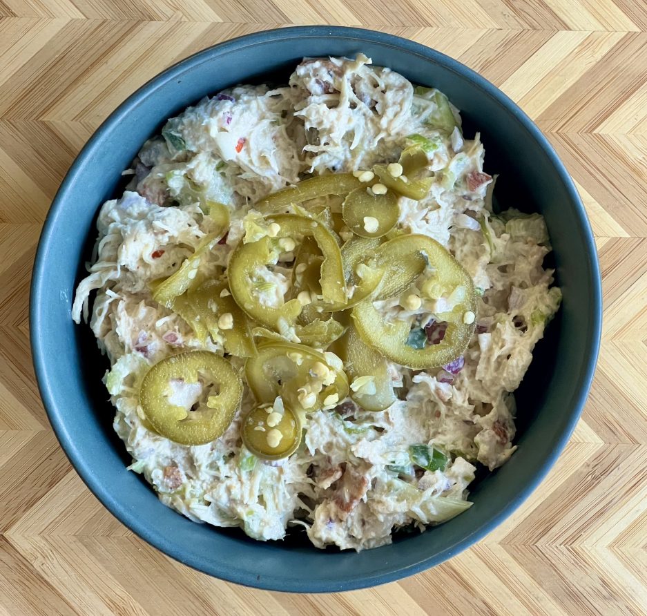W30/Paleo Jalapeno Popper Chicken Salad