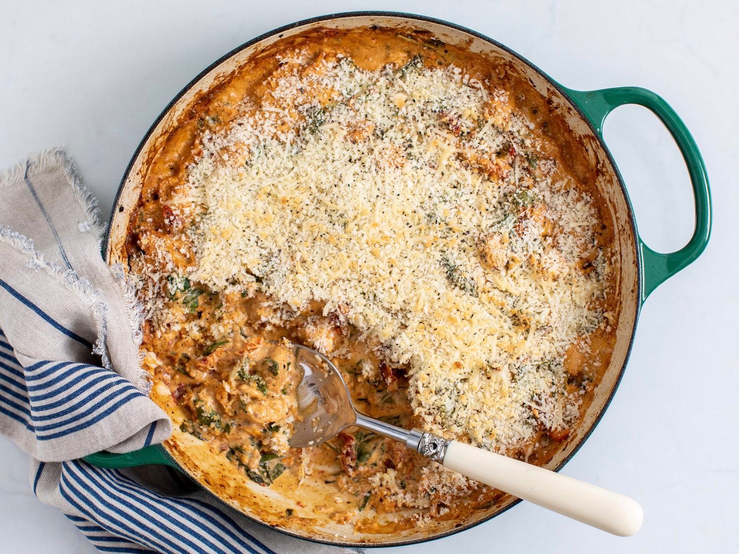 Carb Conscious Italian Chicken Casserole