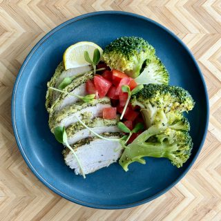 Carb Conscious Cheesy Italian Baked Chicken