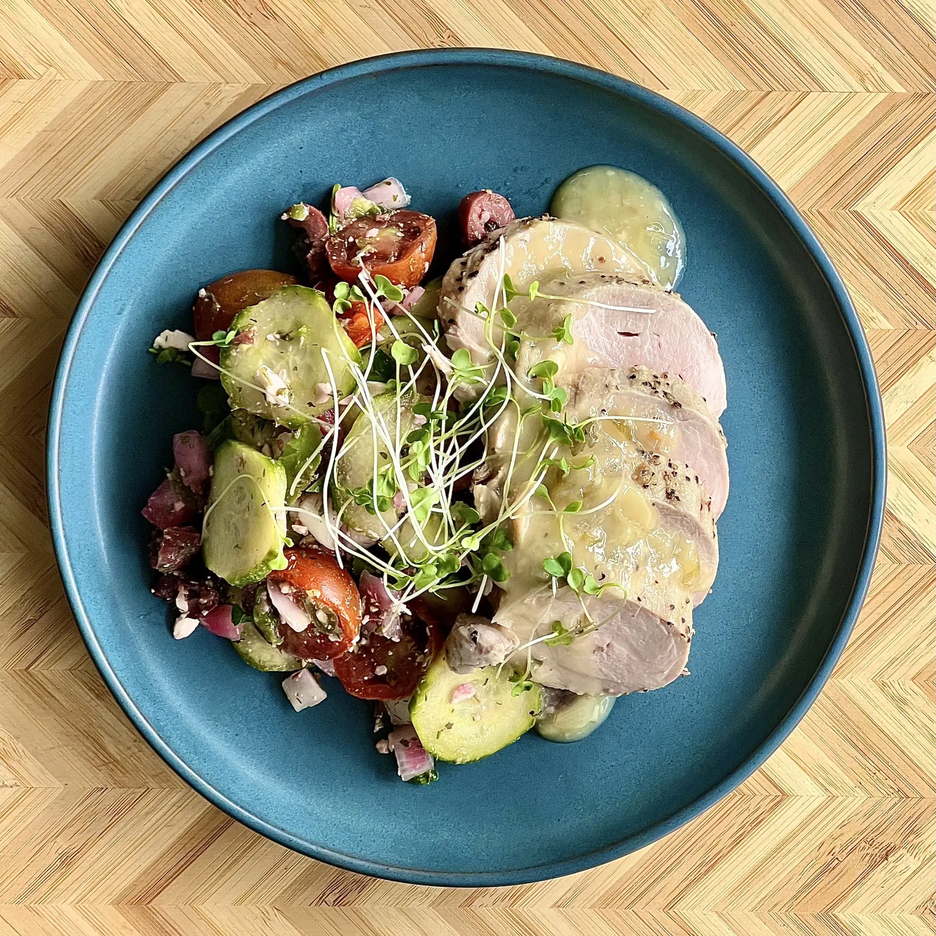 Carb Conscious Pork Medallions