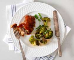 sheet-pan-cheesy-barbecue-meat-loaf-dinner keto