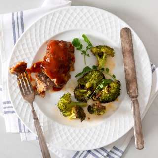 Carb Conscious Cheesy BBQ Meatloaf