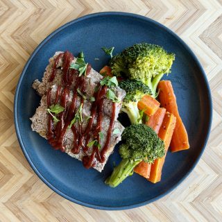 Carb Conscious Cheesy BBQ Meatloaf
