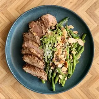 Carb Conscious Orange Balsamic Pork