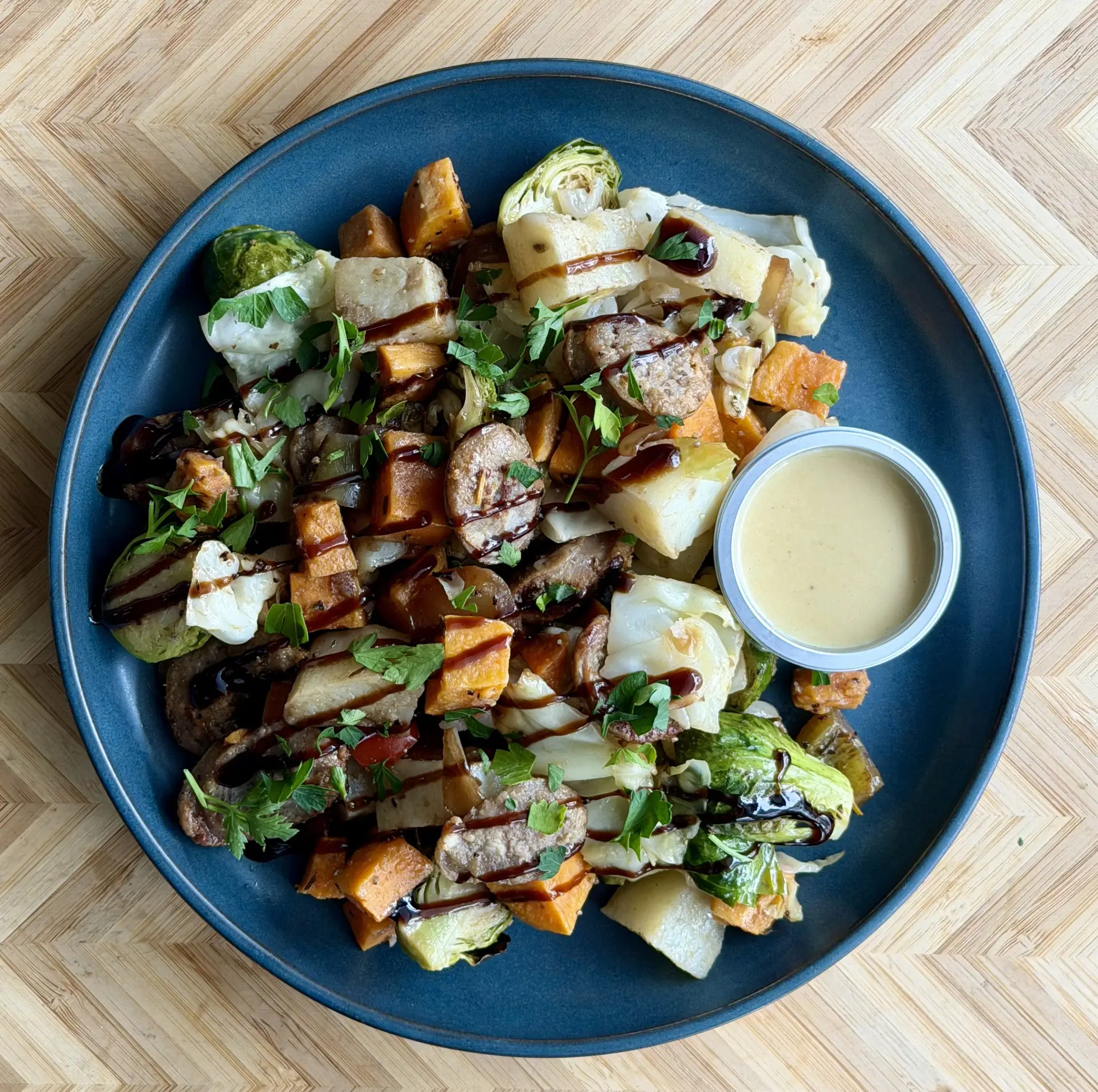 W30 Paleo Bratwurst Hash
