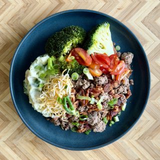 Flex BLT Cheeseburger Bowl