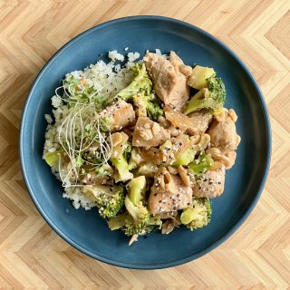Carb Conscious Cashew Chicken