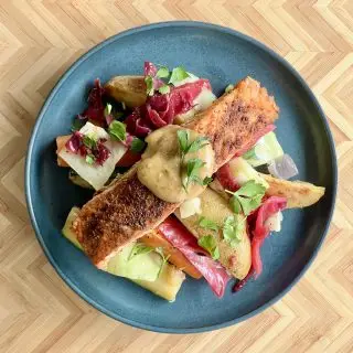W30/Paleo Harissa Blackened Salmon