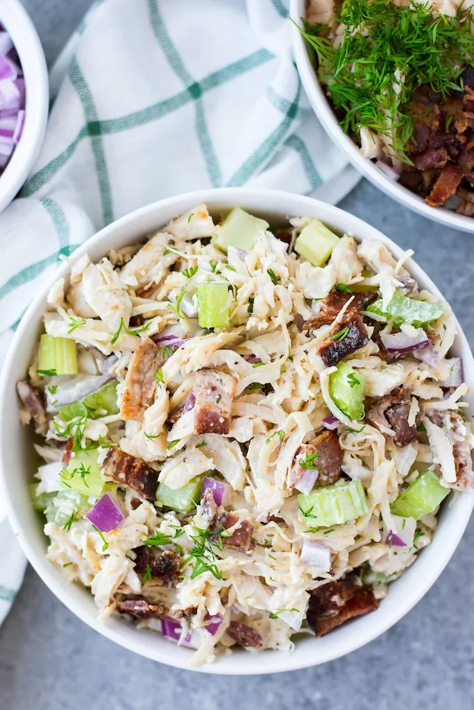 W30 Paleo Bacon Ranch Chicken Salad