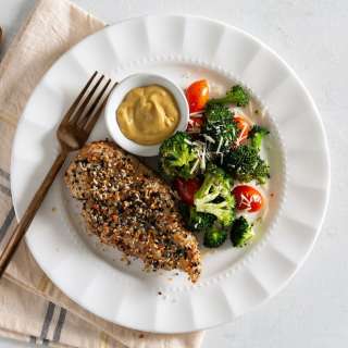 Carb Conscious Everything Bagel Chicken