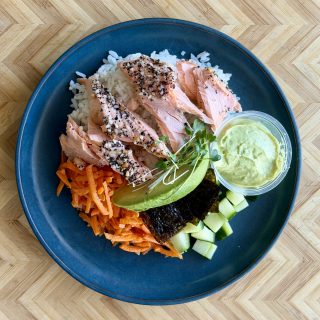 Flex Philadelphia Roll Sushi Bowl