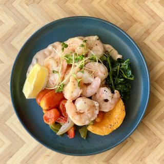 Carb Conscious Shrimp with Remoulade