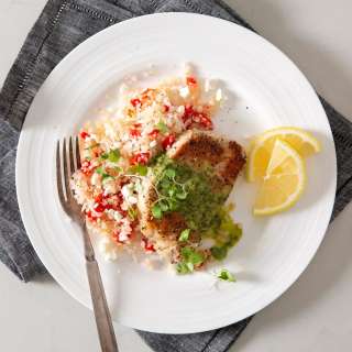 Carb Conscious Chimichurri Pork Chops