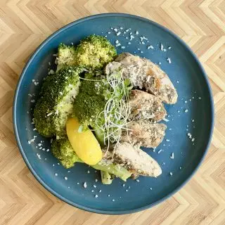 Carb Conscious Lemon Thyme Chicken Thighs