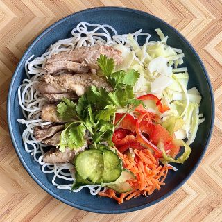 Flex Lemongrass Chicken Noodle Bowl