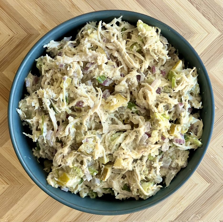 W30 Paleo Dill Pickle Chicken Salad