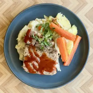 Flex Bacon Basil Meatloaf