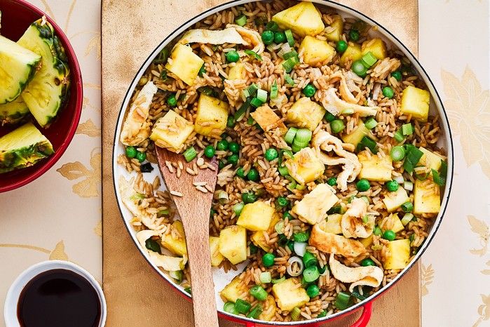 Family Style Pineapple Fried Rice