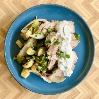 Blue Cheese Pork Medallions