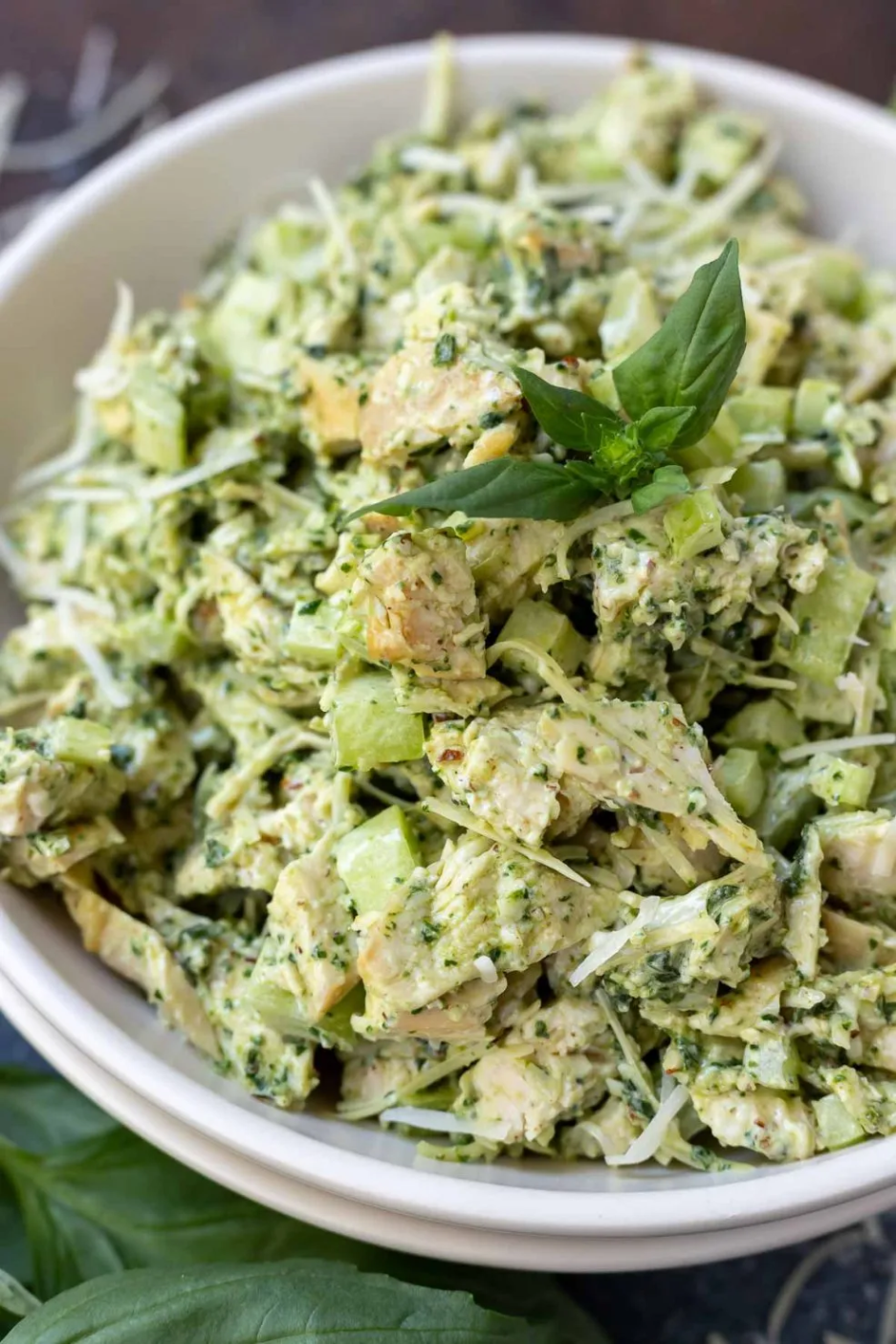 W30 Paleo Pesto Chicken Salad