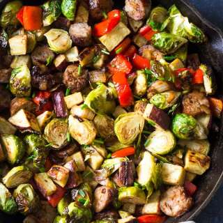 W30 Paleo Bratwurst Hash