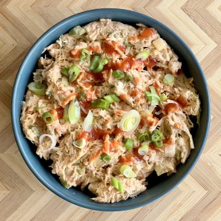 Flex Protein Buffalo Chicken Pasta Salad