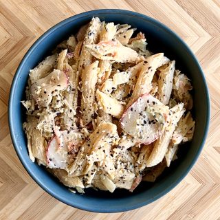 Everything Bagel Pasta Salad