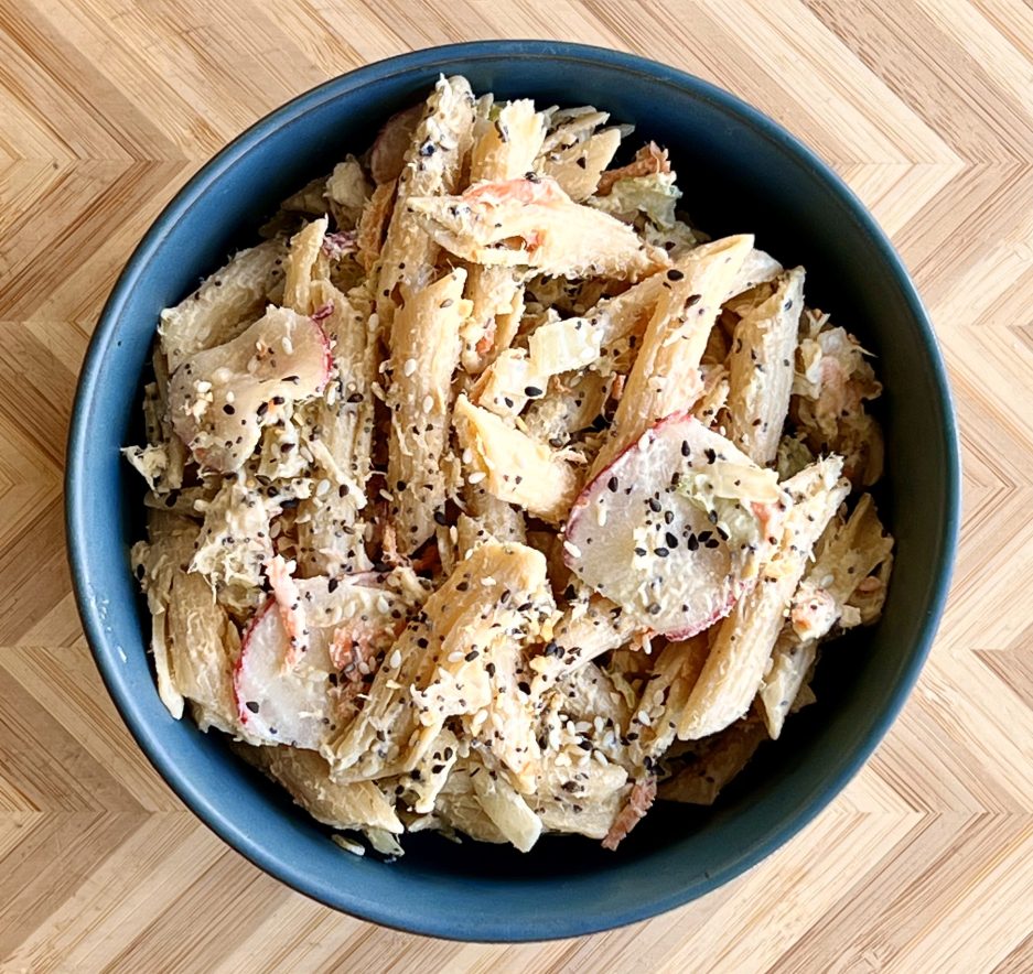 Everything Bagel Pasta Salad