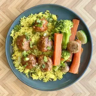 Flex Sriracha Honey Lime Meatballs