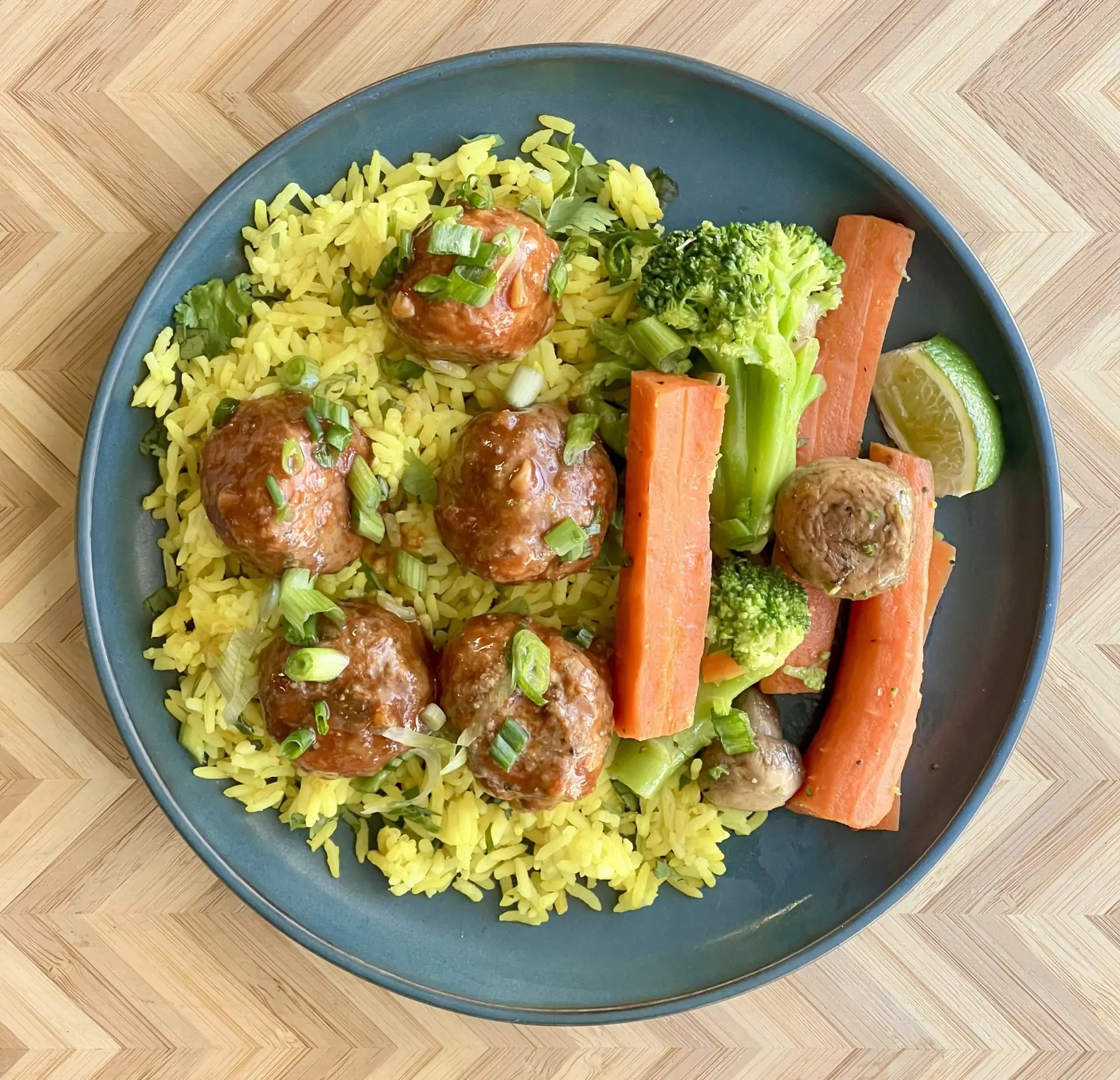 Flex Sriracha Honey Lime Meatballs