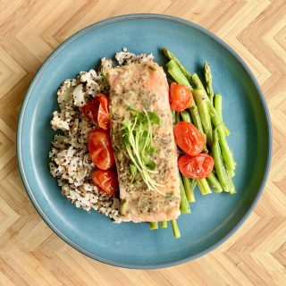 Flex Mustard Glazed Salmon