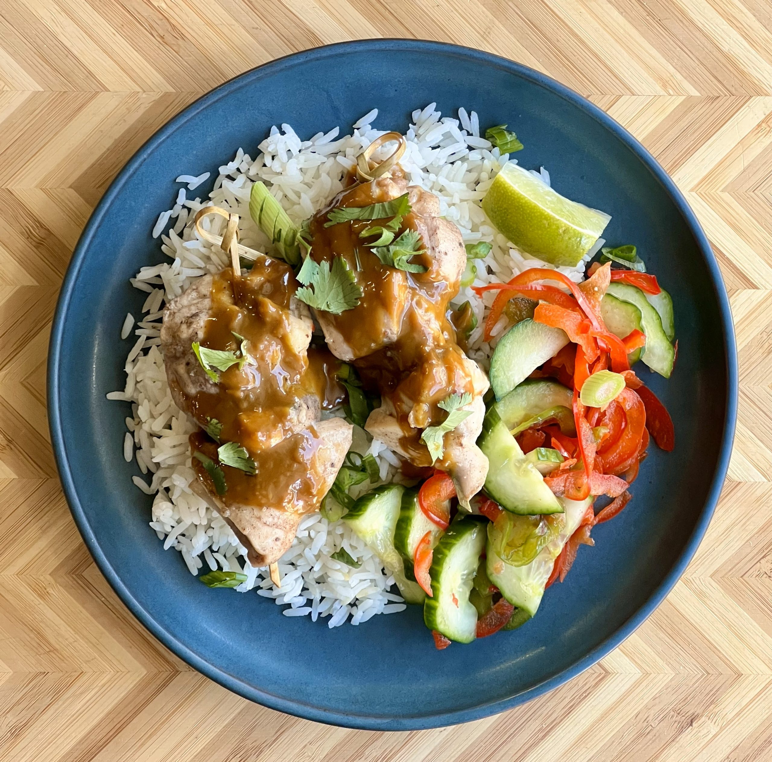 Peanut Satay Chicken
