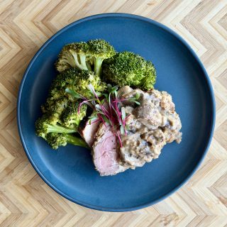 Carb Conscious Roasted Pork Loin
