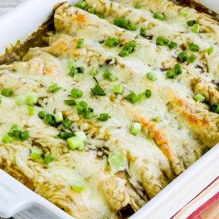 Family Family Green Chili Pork Enchiladas