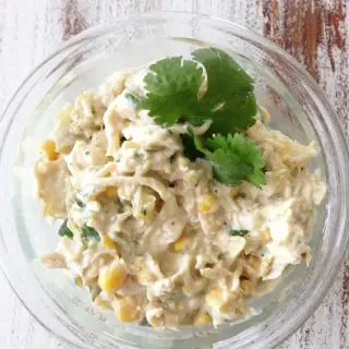 W30 Paleo Green Chili Chicken Salad
