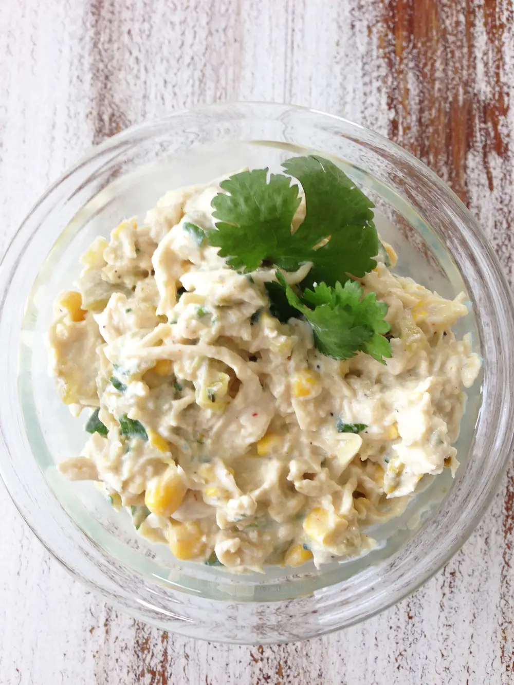 W30 Paleo Green Chili Chicken Salad